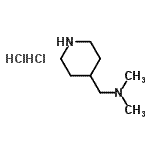 CAS 登录号：172281-72-0， N,N-二甲基-1-(4-哌啶基)甲胺二盐酸盐