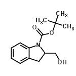 CAS 登录号：172647-87-9， 2-甲基-2-丙基2-(羟基甲基)-1-吲哚啉羧酸酯