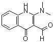 CAS 登录号：172753-42-3， 2-(二甲基氨基)-4-氧代-1,4-二氢-3-喹啉甲醛