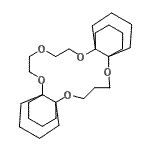 CAS#: 172883-29-3, 2,6,13,16,19-Pentaoxapentacyclo[18.4.4.4<Sup>7,12</Sup>.0<Sup>1,20</Sup>.0<Sup>7,12</Sup>]Dotriacontane