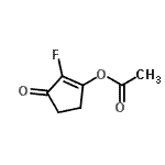 CAS#: 172968-83-1, 2-Fluoro-3-Oxo-1-Cyclopenten-1-Yl Acetate