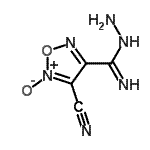 CAS#: 173030-56-3, 4-Cyano-1,2,5-oxadiazole-3-carboximidohydrazide 5-oxide