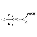 CAS 登录号：173032-92-3， (2R,3R)-2-(3,3-二甲基-1-丁炔-1-基)-3-乙烯基环氧乙烷