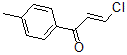 CAS#: 17306-02-4, (E)-beta-Chloro-4'-Methylacrylophenone