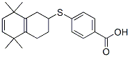 CAS 登录号：173156-86-0， 4-[(5,5,8,8-四甲基-6,7-二氢萘-2-基)硫基]苯甲酸