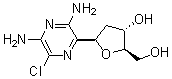 CAS 登录号：173256-61-6， (1R)-1,4-脱水-2-脱氧-1-C-(3,5-二氨基-6-氯吡嗪基)-D-赤式-戊糖醇