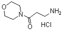 CAS 登录号：173336-90-8， 3-氨基-1-(4-吗啉基)-1-丙酮盐酸盐(1:1)