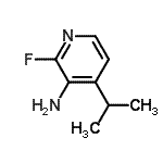 CAS#: 173435-45-5, 2-Fluoro-4-Isopropyl-3-Pyridinamine