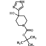 CAS#: 173469-30-2, 2-Methyl-2-Propanyl 4-Hydroxy-4-(1H-Imidazol-4-Yl)-1-Piperidinecarboxylate