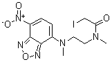 CAS 登录号：173485-12-6， 2-碘-N-甲基-N-[2-[甲基(7-硝基-2,1,3-苯并恶二唑-4-基)氨基]乙基]-乙酰胺