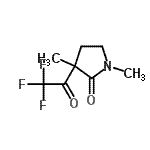 CAS 登录号：173549-69-4， 1,3-二甲基-3-(三氟乙酰基)-2-吡咯烷酮