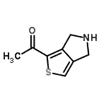 CAS#: 173667-60-2, 1-(5,6-Dihydro-4H-Thieno[3,4-c]Pyrrol-1-Yl)Ethanone