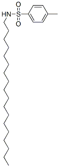 structure of CAS# 17369-09-4, N-Octadecyl-P-Toluenesulphonamide;4-Methyl-N-Octadecyl-Benzenesulfonamide;4-Methyl-N-Stearyl-Benzenesulfonamide