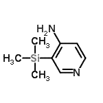 CAS 登录号：17379-44-1， 3-(三甲基硅烷基)-4-吡啶胺