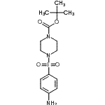 CAS#: 173951-84-3, 2-Methyl-2-Propanyl 4-[(4-Aminophenyl)Sulfonyl]-1-Piperazinecarboxylate