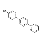 CAS 登录号：173960-45-7， 5-(4-溴苯基)-2,2'-联吡啶