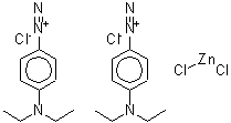 CAS 登录号：17409-47-1， 4-(二乙基氨基)偶氮苯氯化物-二氯锌(2:2:1)