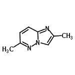 CAS#: 17412-39-4, 2,6-Dimethylimidazo[1,2-b]Pyridazine