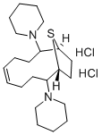 CAS#: 174198-15-3, 1-[(5Z)-9-Piperidin-1-Yl-13-Thiabicyclo[8.2.1]Tridec-5-En-2-Yl]Piperidine Dihydrochloride