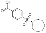 CAS 登录号：17420-68-7， 4-(氮杂环庚烷-1-磺酰基)-苯甲酸