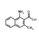 CAS 登录号：174534-18-0， 1-氨基-3-甲基-2-萘甲酸