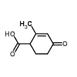 CAS 登录号：174642-99-0， 2-甲基-4-氧代-2-环己烯-1-羧酸