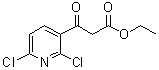 CAS 登录号：174727-36-7， 3-(2,6-二氯-3-吡啶基)-3-氧代-丙酸乙酯