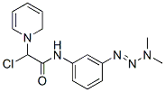 CAS 登录号：174752-83-1， N-(3-二甲基氨基偶氮苯基)-2-吡啶-1-鎓-1-基乙酰胺氯化物