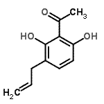 CAS#: 17488-71-0, 1-(3-Allyl-2,6-Dihydroxyphenyl)Ethanone