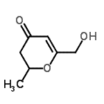 CAS 登录号：175030-59-8， 6-(羟基甲基)-2-甲基-2,3-二氢-4H-吡喃-4-酮