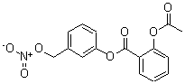 CAS 登录号：175033-36-0， 2-(乙酰氧基)-苯甲酸 3-[(硝基氧基)甲基]苯基酯