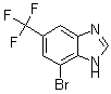 CAS#: 175135-14-5, 7-Bromo-5-(Trifluoromethyl)-1H-Benzimidazole