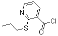 CAS 登录号：175135-24-7， 2-(丙硫基)-3-吡啶甲酰氯
