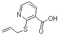 CAS 登录号：175135-25-8， 2-(烯丙基硫代)烟酸