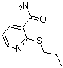 CAS 登录号：175135-26-9， 2-(丙基硫代)-3-吡啶甲酰胺