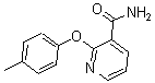 CAS 登录号：175135-81-6， 2-(4-甲基苯氧基)-3-吡啶甲酰胺