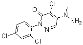 CAS 登录号：175135-85-0， 4-氯-2-(2,4-二氯苯基)-5-(1-甲基肼基)-3(2H)-哒嗪酮