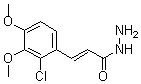 CAS 登录号：175135-99-6， 3-(2-氯-3,4-二甲氧基苯基)丙-2-烯酰肼