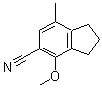 CAS#: 175136-10-4, 2,3-Dihydro-4-Methoxy-7-Methyl-1H-Indene-5-Carbonitrile
