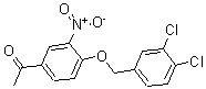 CAS#: 175136-25-1, 1-[4-[(3,4-Dichlorophenyl)Methoxy]-3-Nitrophenyl]-Ethanone