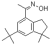 CAS#: 175136-27-3, 1-[6-(1,1-Dimethylethyl)-2,3-Dihydro-1,1-Dimethyl-1H-Inden-4-Yl]-Ethanone Oxime