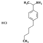 CAS#: 175136-44-4, 1-(4-Pentylphenyl)Ethanamine Hydrochloride (1:1)