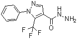 CAS 登录号：175137-31-2， 1-苯基-5-(三氟甲基)-1H-吡唑-4-甲酰肼