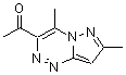CAS 登录号：175137-64-1， 1-(4,7-二甲基吡唑并[5,1-c][1,2,4]三嗪-3-基)乙酮