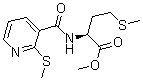 CAS 登录号：175201-68-0， N-[[2-(甲硫基)-3-吡啶基]羰基]-L-蛋氨酸甲酯