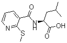 CAS 登录号：175201-69-1， N-[[2-(甲硫基)-3-吡啶基]羰基]-L-亮氨酸
