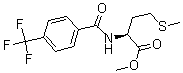 CAS 登录号：175202-25-2， N-[4-(三氟甲基)苯甲酰基]-L-蛋氨酸甲酯