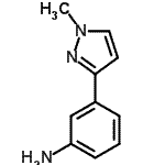 CAS#: 175202-37-6, 3-(1-Methyl-1H-Pyrazol-3-Yl)Aniline