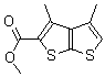 CAS#: 175202-66-1, 3,4-Dimethyl-Thieno[2,3-b]Thiophene-2-carboxylic Acid Methyl Ester