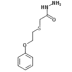 CAS#: 175203-27-7, 2-[(2-Phenoxyethyl)Sulfanyl]Acetohydrazide